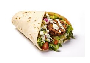 Tortilla Lamb Shawarma Wrap 